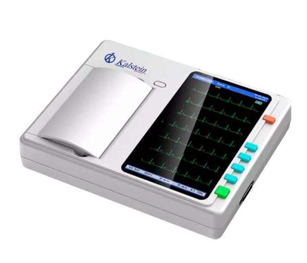 Máquina médica de ecg 12 derivaciones y 6 canales YR05159